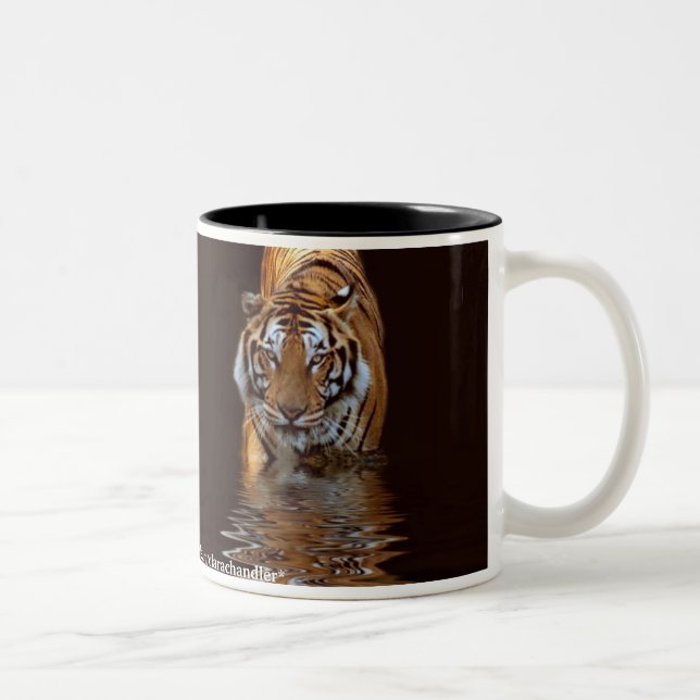 Taza de la reflexión del tigre (Derecha)