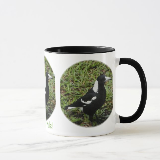 taza de la regla de las urracas (Derecha)