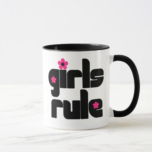 Taza de la regla de los chicas (Derecha)