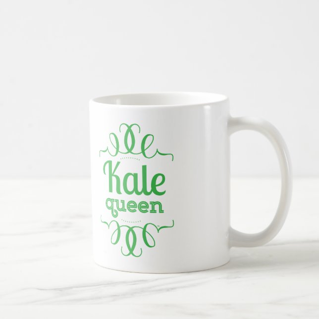 Taza de la reina de la col rizada (Derecha)