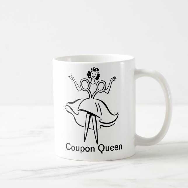 Taza de la reina de la cupón (Derecha)