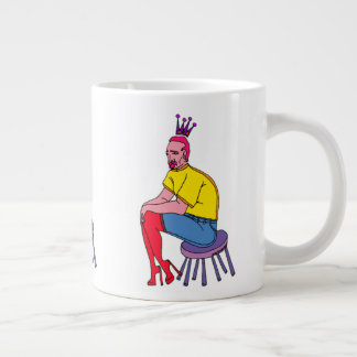 Taza de la reina del drama