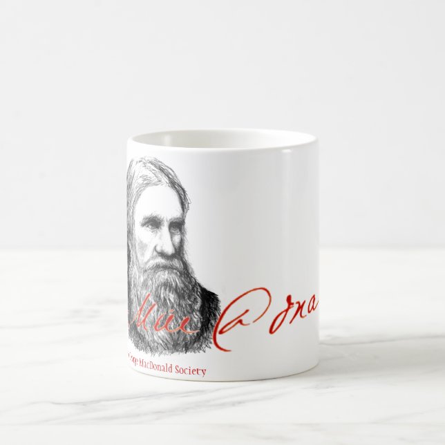 Taza de la Retrato-Firma de George MacDonald (Centro)