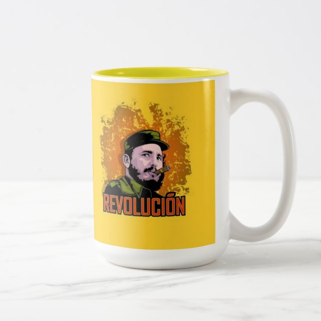 Taza de la revolución de Castro (Derecha)