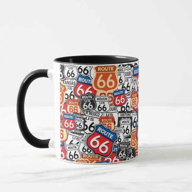Taza de la ruta 66 (Izquierda)