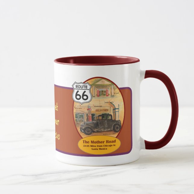 Taza de la ruta 66 (Derecha)