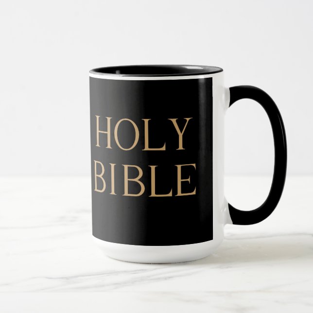 Taza de la "Sagrada Biblia" (Derecha)