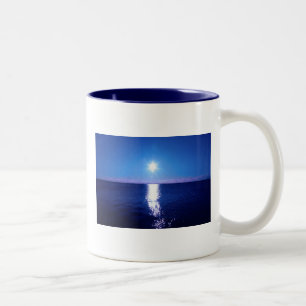 Taza de la salida del sol de la mañana
