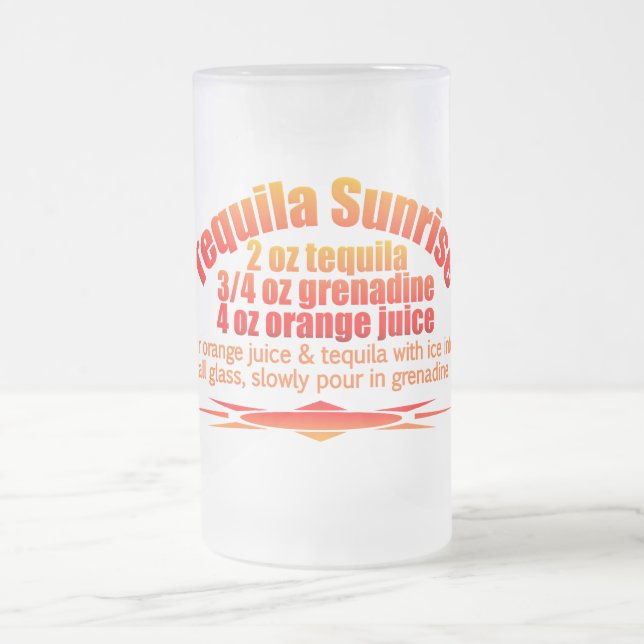 Taza de la salida del sol del Tequila - elija el (Centro)