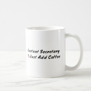 Taza de la secretaria café