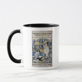 Taza de la semana del libro de 1921 niños