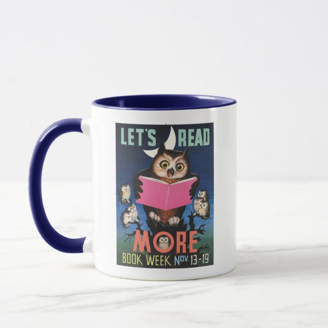 Taza de la semana del libro de 1955 niños (Izquierda)