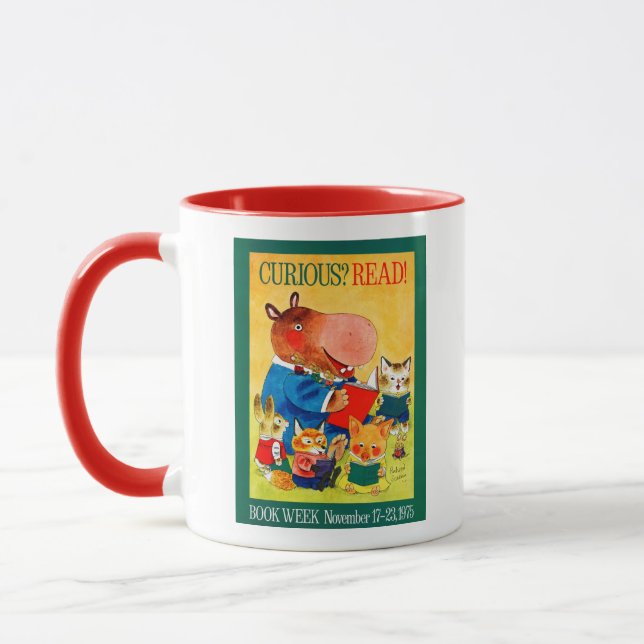 Taza de la semana del libro de 1975 niños (Izquierda)