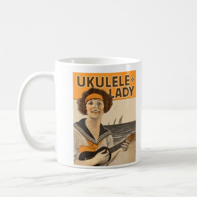 Taza de la señora #2 del Ukulele (Izquierda)