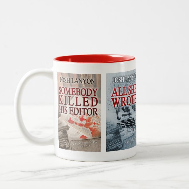 Taza de la serie de Holmes y de Moriarity (Izquierda)