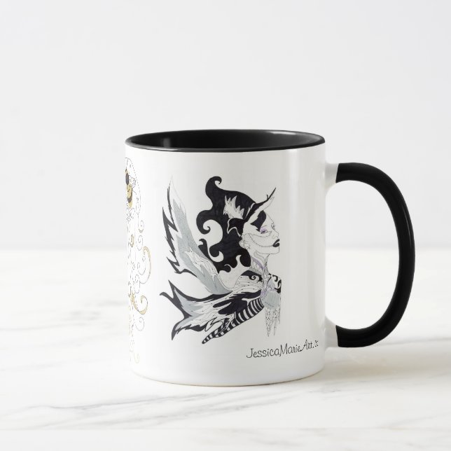 Taza de la serie de Lauren Maddox (Derecha)