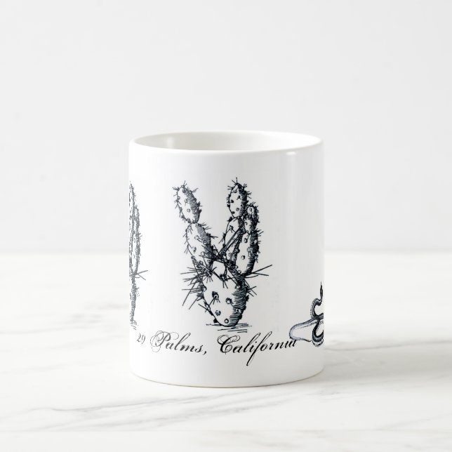 Taza de la serpiente de 29 palmas y del conejo de (Centro)