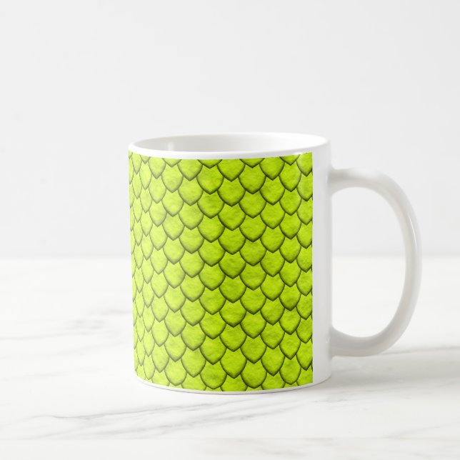 Taza de la serpiente verde de Fluo (Derecha)