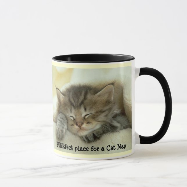 Taza de la siesta del gato (Derecha)
