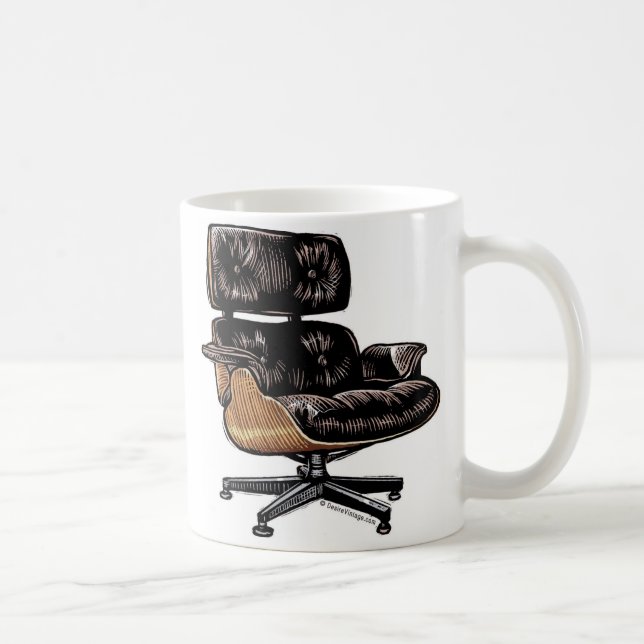 Taza de la silla de Eames (Derecha)