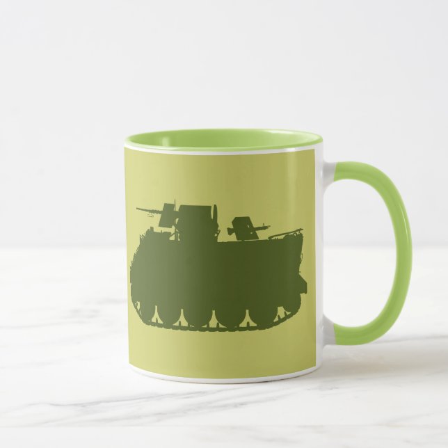 Taza de la silueta de M113 ACAV APC (Derecha)