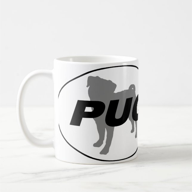 Taza de la silueta del barro amasado (Izquierda)