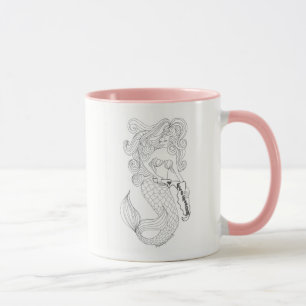 Taza de la sirena de la Florida