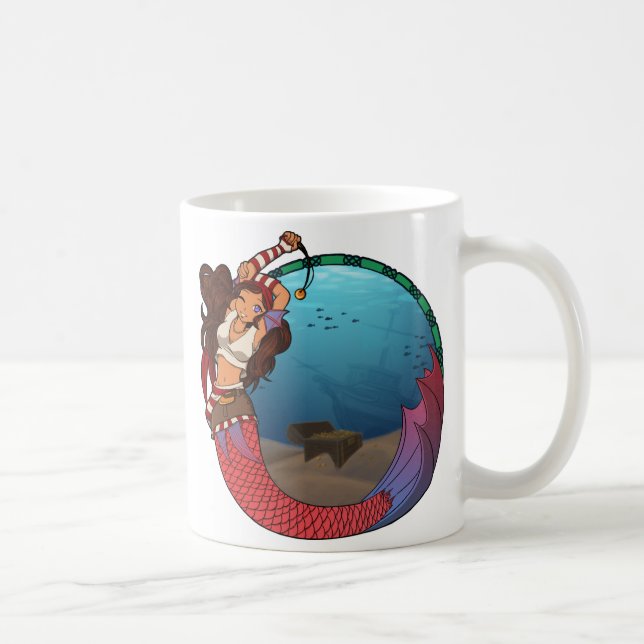 Taza de la sirena del pirata (Derecha)