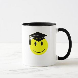 Taza de la sonrisa de la graduación