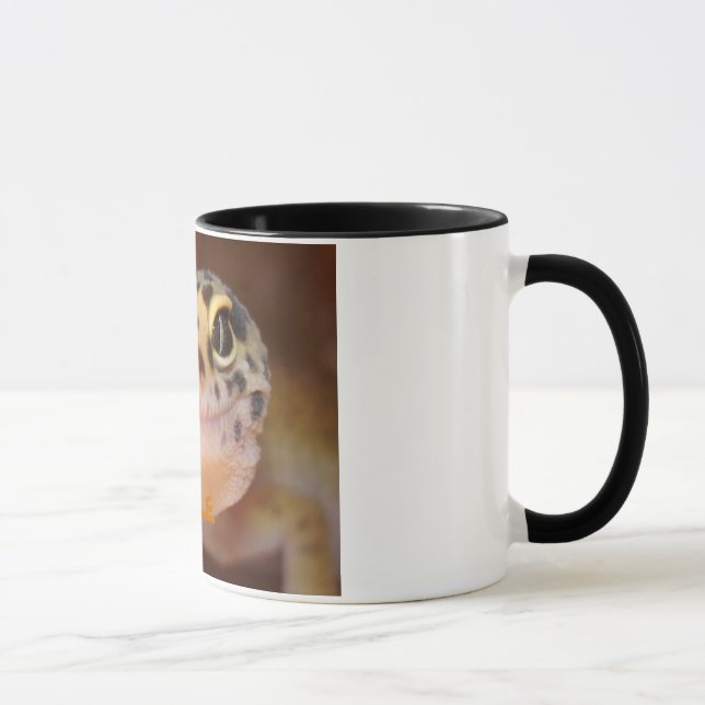 Taza de la sonrisa del Gecko del leopardo (Derecha)