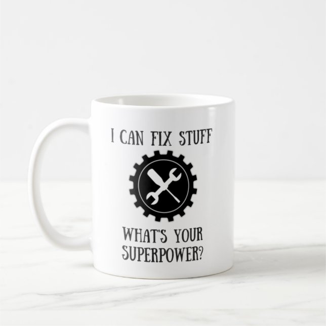 Taza de la superpotencia de la materia del arreglo (Izquierda)
