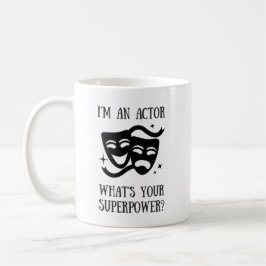 Taza de la superpotencia del actor