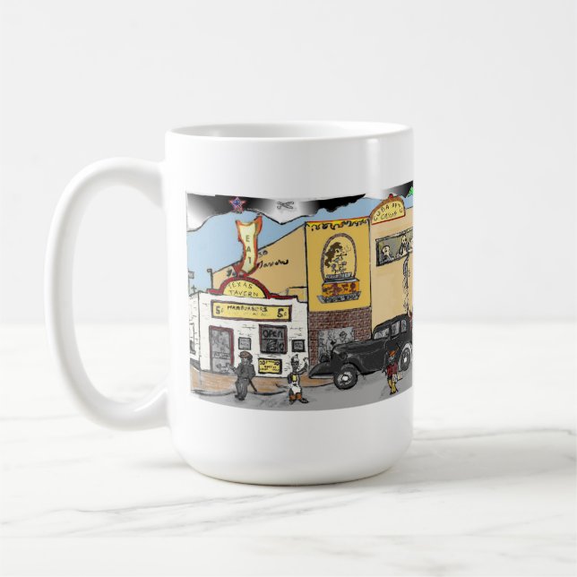 TAZA DE LA TABERNA DE TEJAS (Izquierda)