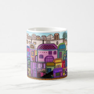 Taza de la tapicería de Jerusalén
