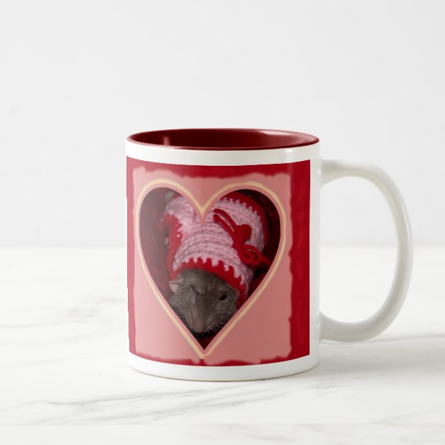 Taza de la tarjeta del día de San Valentín de Noah (Derecha)