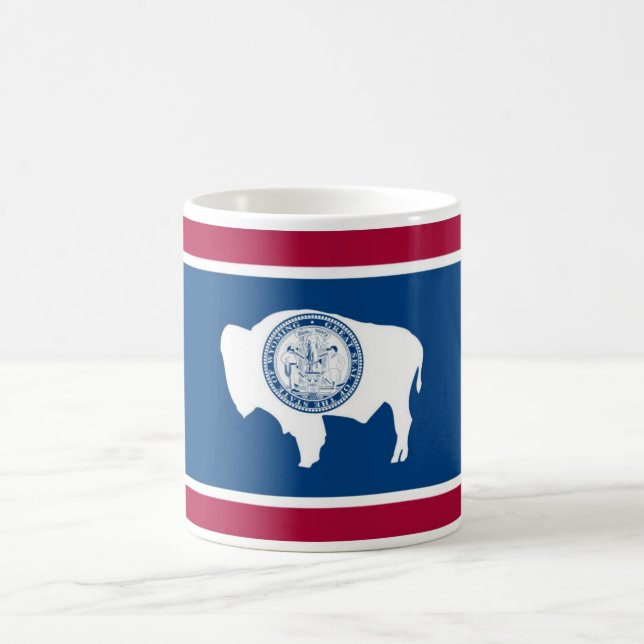 Taza de la taza de café de la bandera del estado (Centro)