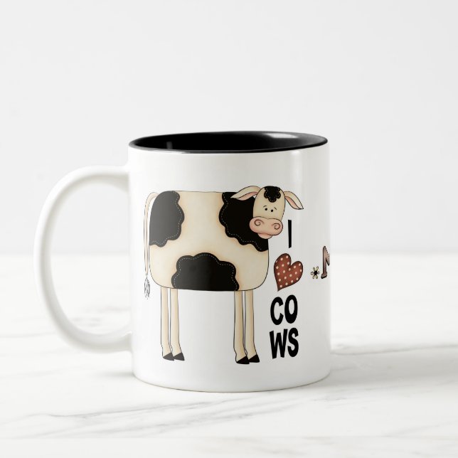 Taza de la taza de café de la diversión de dos (Izquierda)