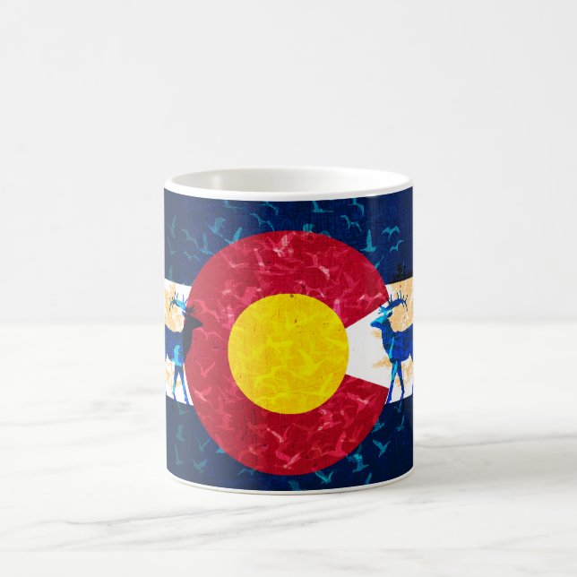 Taza de la taza de café de la escena de la (Centro)