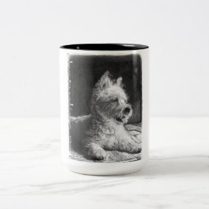 Taza de la taza de café del Bello Artes de Westie