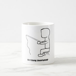 Taza de la taza/de café del campeonato de la pesc