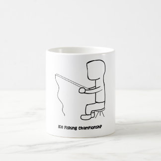 Taza de la taza/de café del campeonato de la pesca