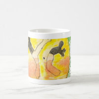 taza de la taza de café del hacha del ginga del