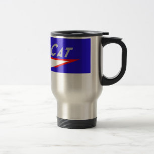 Taza de la taza de café del viaje del logotipo de