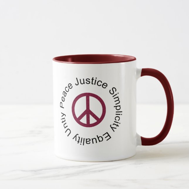 Taza de la taza de la paz (Derecha)