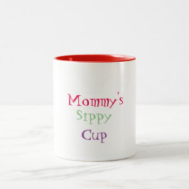 Taza de la taza de Sippy de la mamá