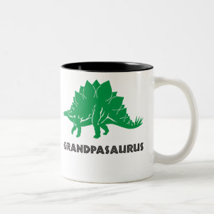 Taza de la taza del abuelo de Dino del Stegosaurus