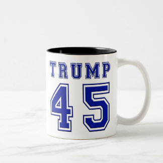 Taza de la taza del café con leche de presidente