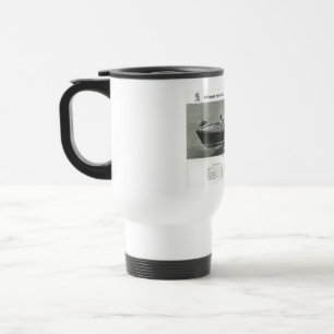 Taza de la taza del viaje del café del arte de