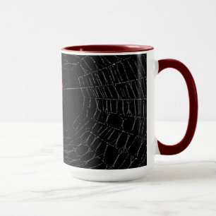 Taza de la tela de araña
