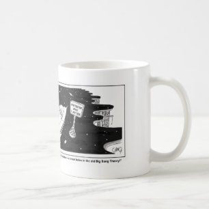 Taza de la teoría de Big Bang